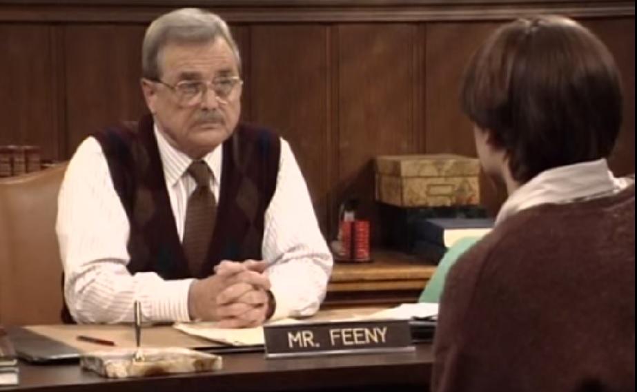 An image of George Feeny for our article on 10 Most Iconic Movies About Professors
