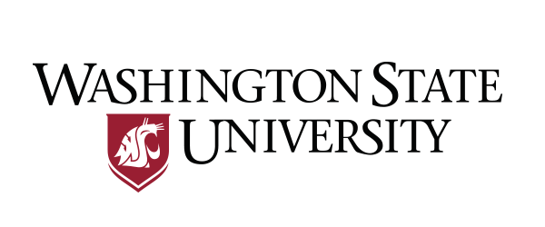 A logo of Washington State University for our ranking of 30 political science degree online programs