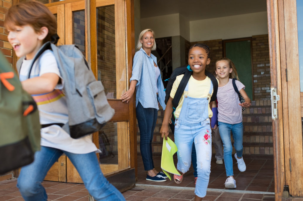 An image of school children for our Guide to Education Degrees and Careers