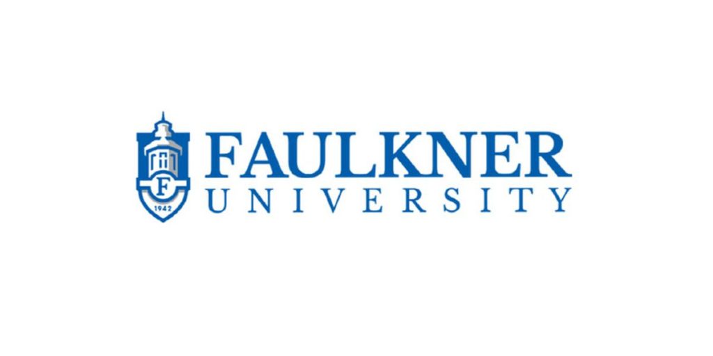 A logo of Faulkner University for our ranking of Top 30 Best Religious Studies Degree Online Programs 