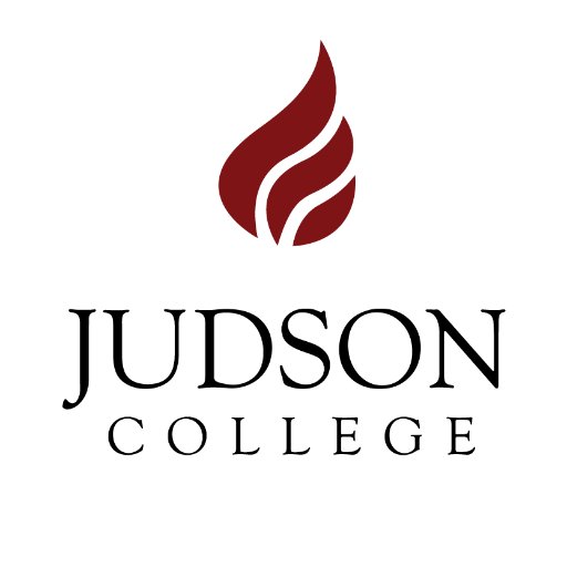 A logo of Judson College for our ranking of 30 Great Small Colleges for a Teaching Degree