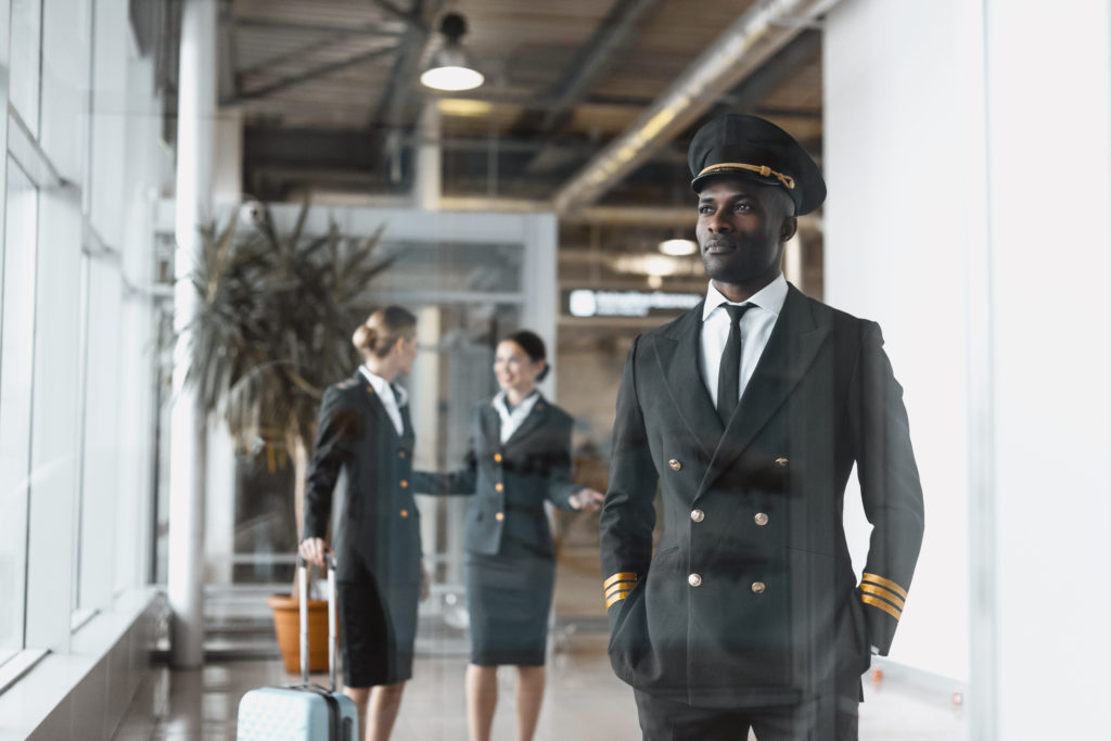 An image of a pilot for our FAQ on the Best Degree Path for Becoming an Airline Pilot