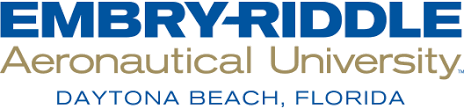 A logo of Embry-Riddle for our ranking of 30 Best Online Engineering Degrees