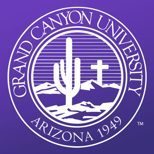 A logo of Grand Canyon University for our ranking of 30 Best Online Bachelor’s in Advertising and Public Relations