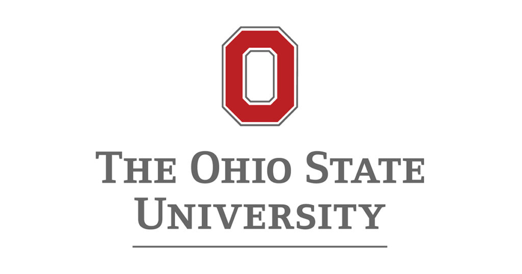 A logo of Ohio State University for our ranking of 20 Most Affordable Online Bachelor’s in Foreign Language 