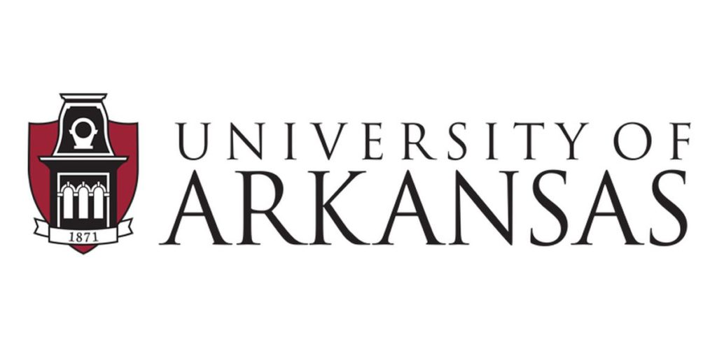 A logo of University of Arkansas for our ranking of 20 Most Affordable Online Bachelor’s in Foreign Language 