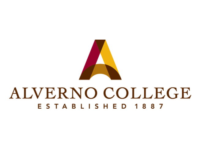 A logo of Alverno College for our ranking of the 50 Most Innovative Small Colleges