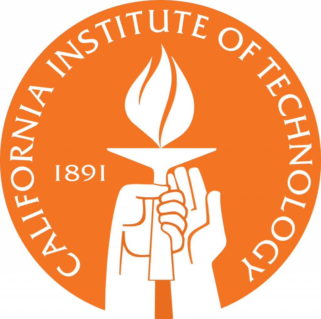 A logo of CalTech for our ranking of the 50 Most Innovative Small Colleges