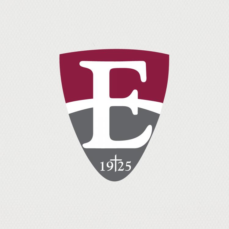 A logo of Eastern University for our ranking of the 30 Most Beautiful Small Colleges in America 