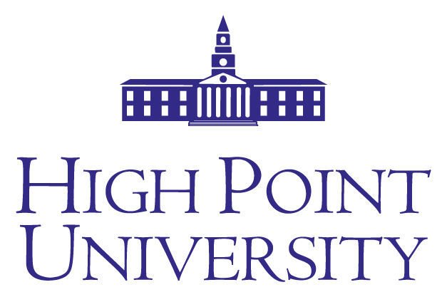 A logo of High Point University for our ranking of the 50 Most Innovative Small Colleges