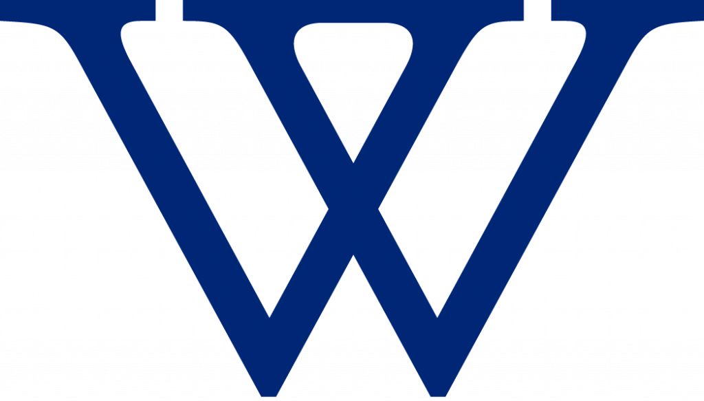 A logo of Wellesley College for our ranking of the 30 Most Beautiful Small Colleges in America 