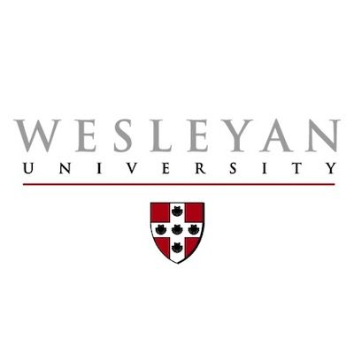 A logo of Wesleyan University for our ranking of the 50 Most Innovative Small Colleges