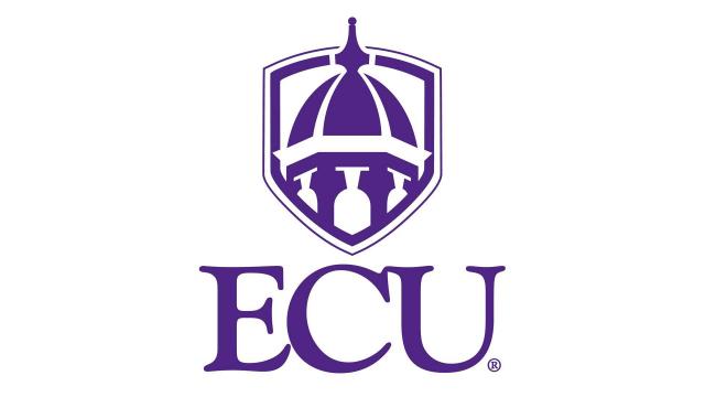 A logo of ECU for our ranking on the 30 Best Affordable Online Bachelor’s in Hospitality Management