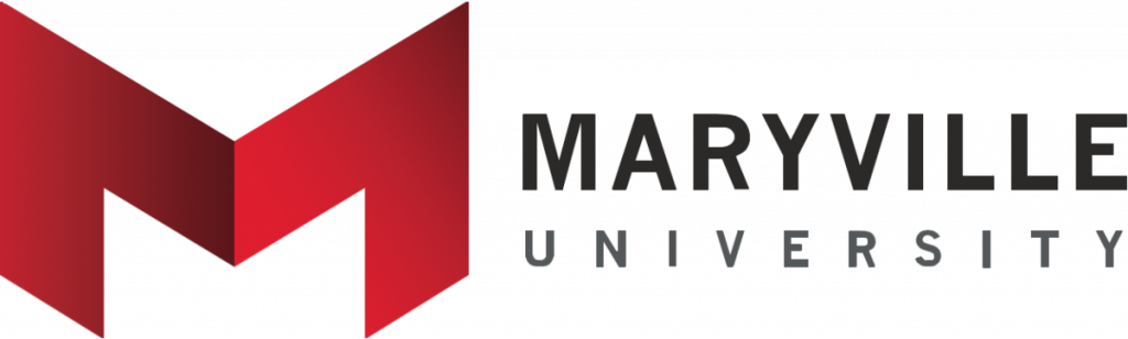 A logo of Maryville University for our ranking of the 30 Best Online Bachelor’s in Creative Writing or Professional Writing 