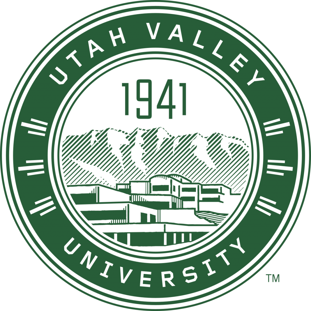 A logo of Utah Valley University for our ranking of the 30 Best Affordable Online Bachelor’s in Hospitality Management