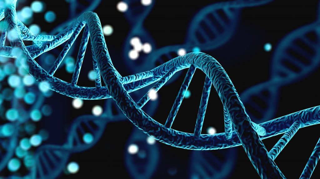 An image of a DNA helix for our FAQ on What Is the Best Degree Path for Becoming a Genetic Counselor