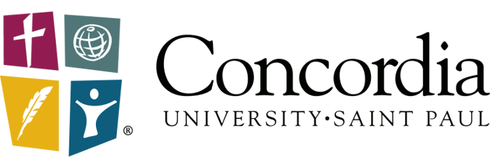 A logo of Concordia for our ranking of 30 cheapest online criminal justice programs