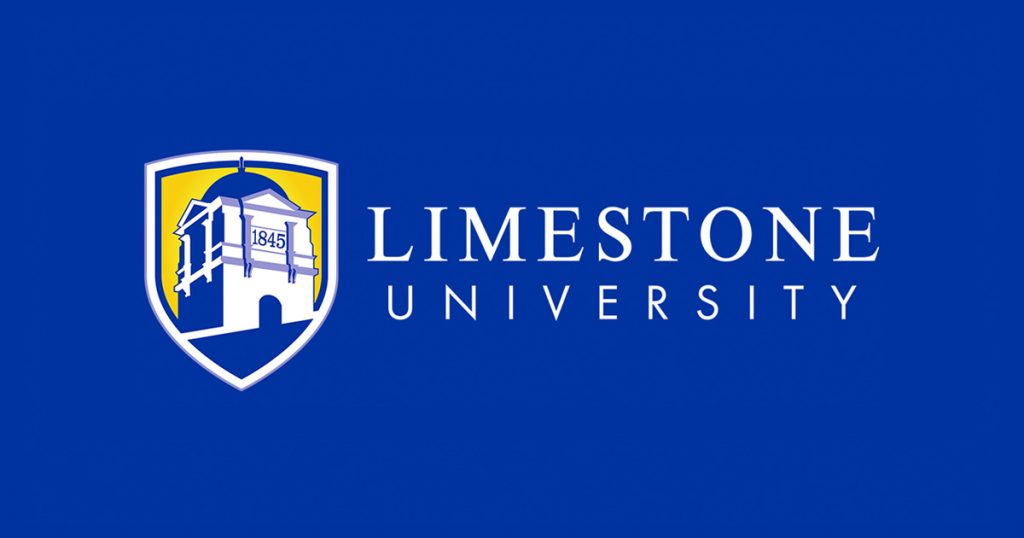 A logo of Limestone University for our ranking of online criminal justice programs