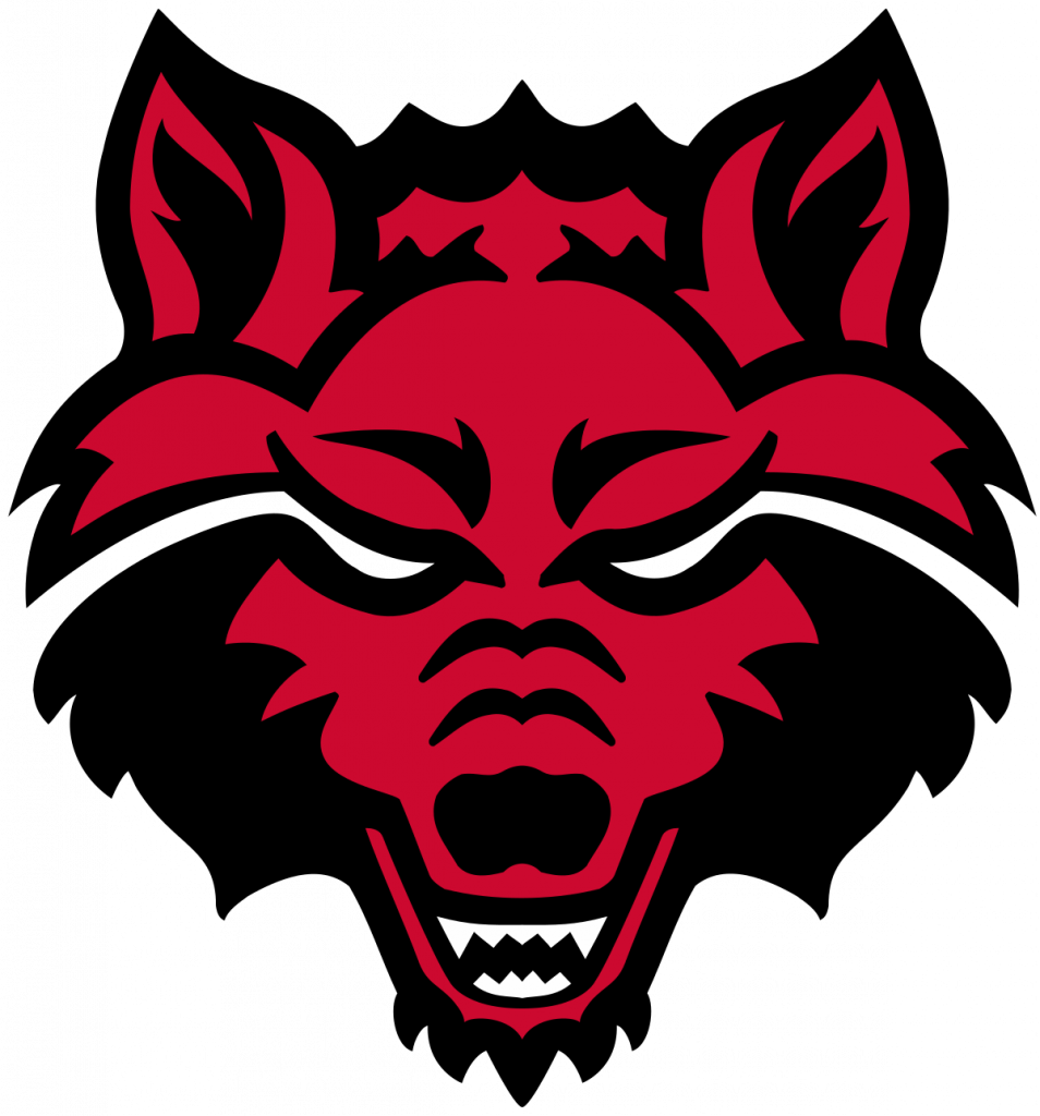 A logo of Arkansas State for our ranking of Top 30 Cheapest Psychology Degree Online Programs