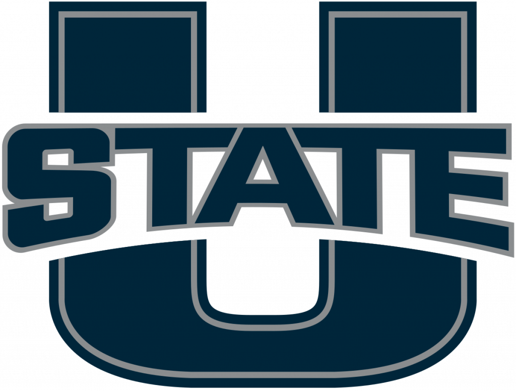 A logo of Utah State for our ranking of Top 30 Cheapest Psychology Degree Online Programs