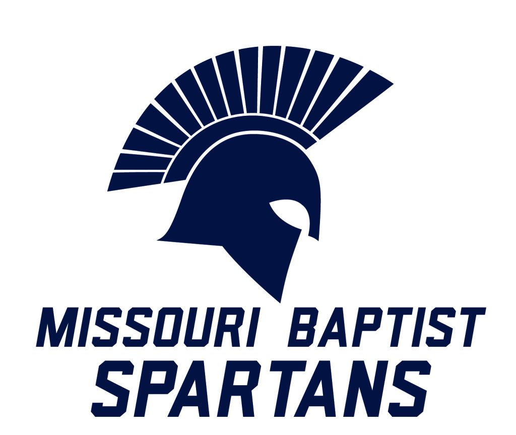 A logo of Missouri Baptist for our ranking of 30 best sports management colleges