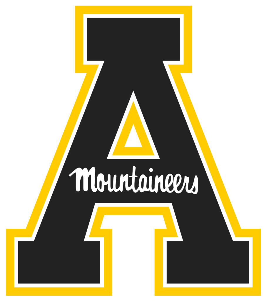 A logo of App State for our ranking of 50 Online RN to BSN