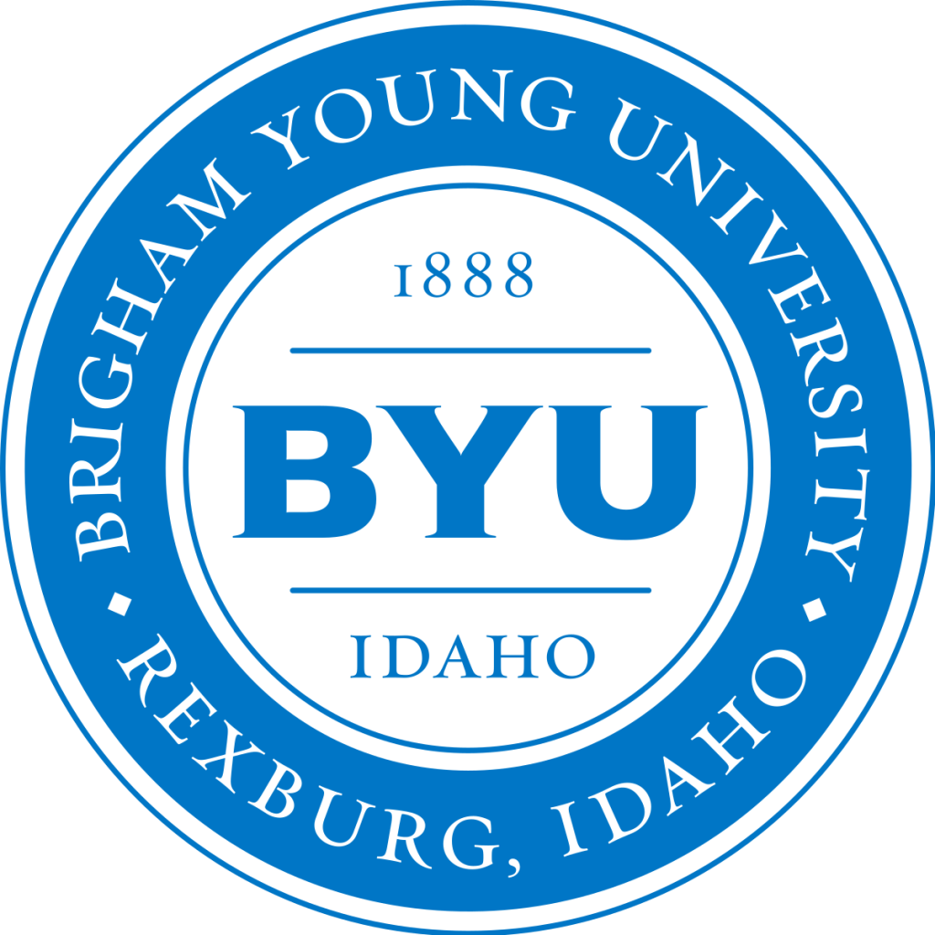 A logo of BYU Idaho for our ranking of 50 Online RN to BSN
