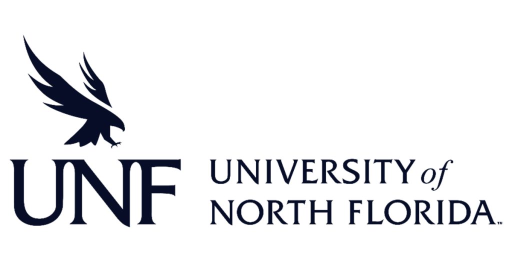A logo of UNF for our ranking of 50 Online RN to BSN