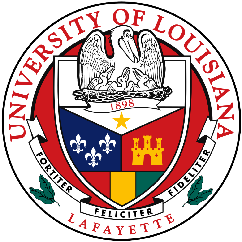 A logo of University of Louisiana for our ranking of 50 Online RN to BSN