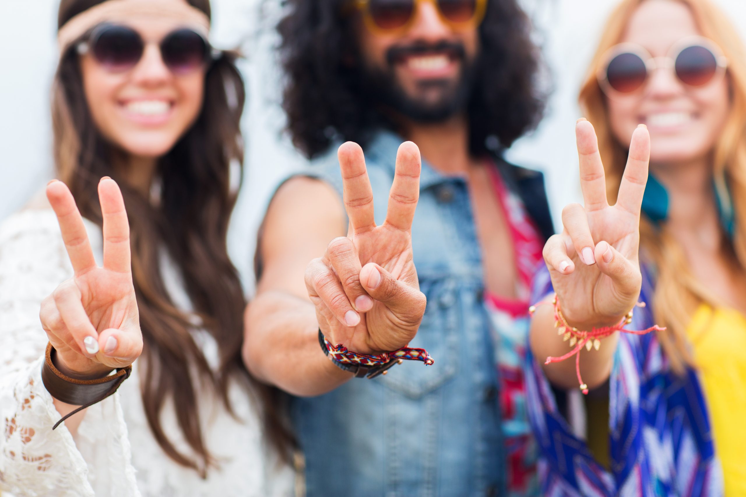 An image of hippies for our ranking of 10 Best Online Degrees for Hippies