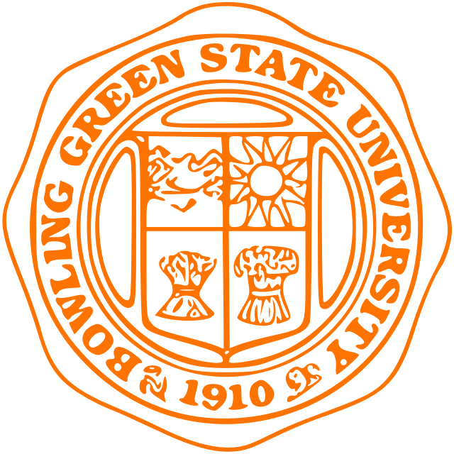 A logo of Bowling Green State University for our school profile