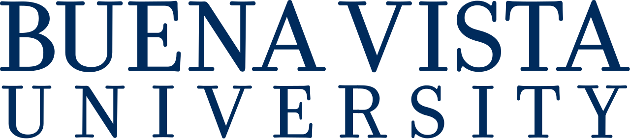 A logo of Buena Vista University for our school profile