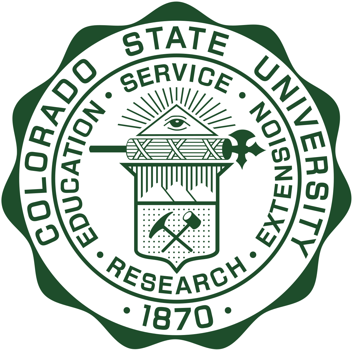 Logo of Colorado State University for our school profile