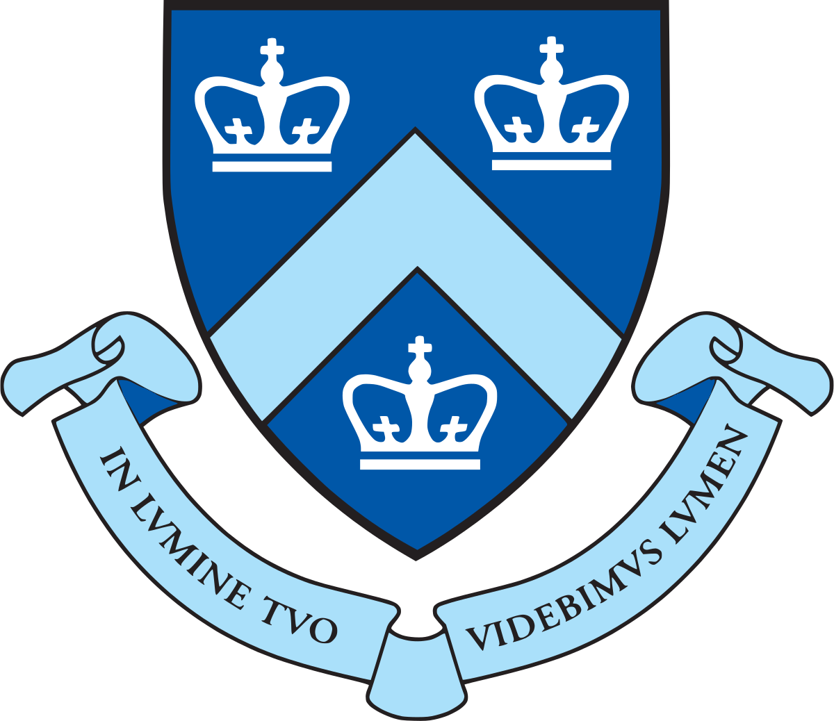A logo of Columbia University for our school profile