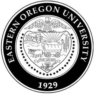 A logo of Eastern Oregon University for our school profile