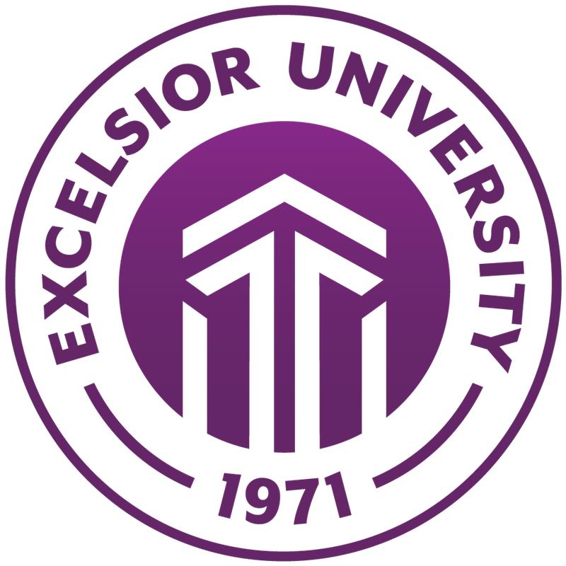 A logo of Excelsior College for our school profile