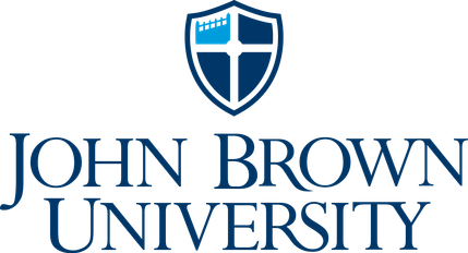 A logo of John Brown University for our school profile