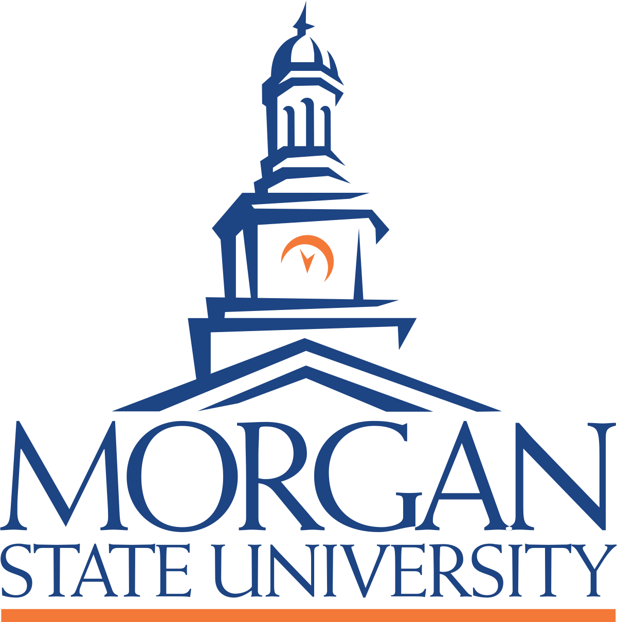 A logo of Morgan State University for our school profile