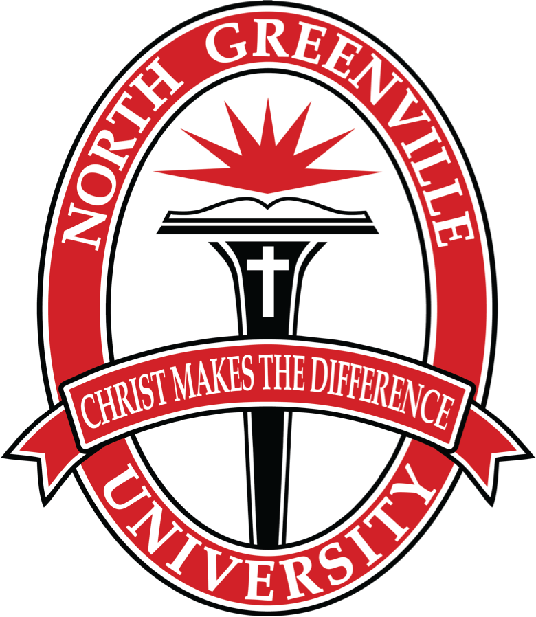 A logo of North Greenville University for our school profile