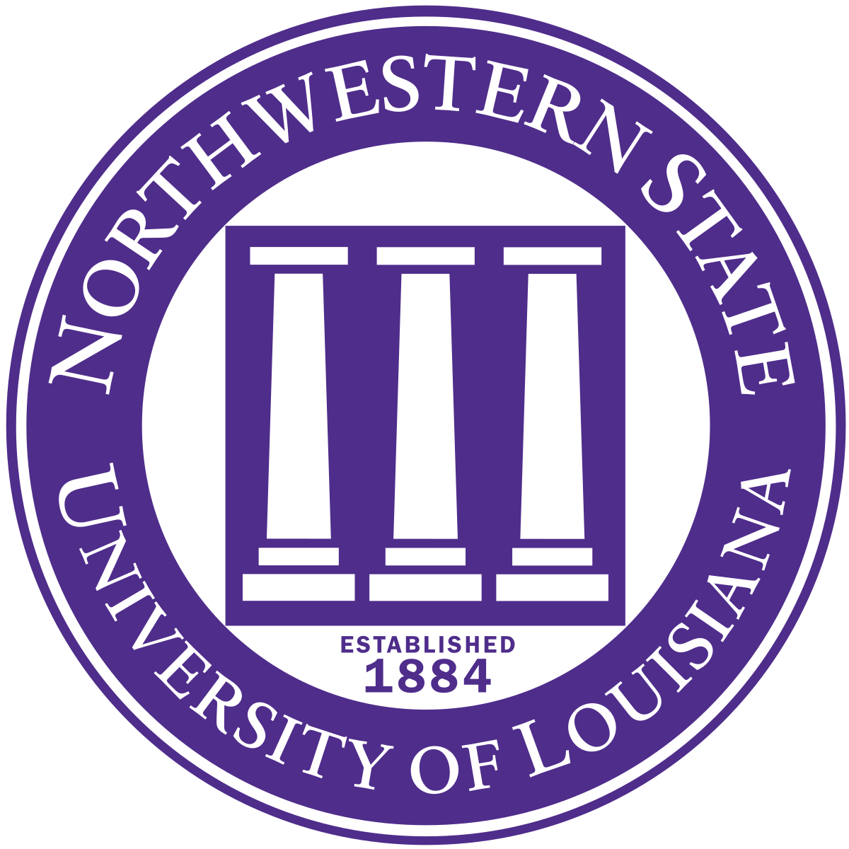 A logo of Northwestern State University of Louisiana for our school profile