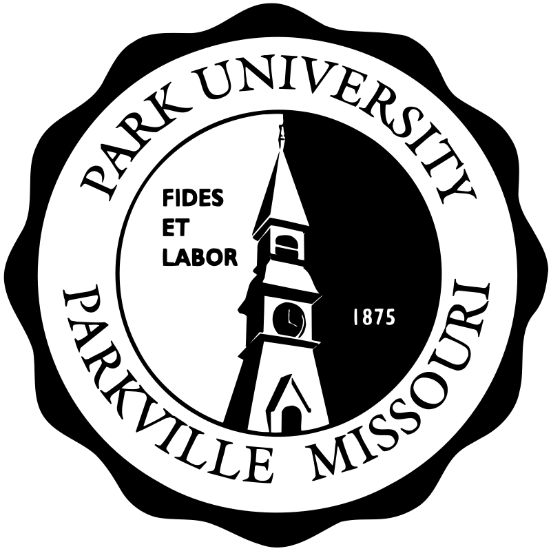A logo of Park University for our school profile