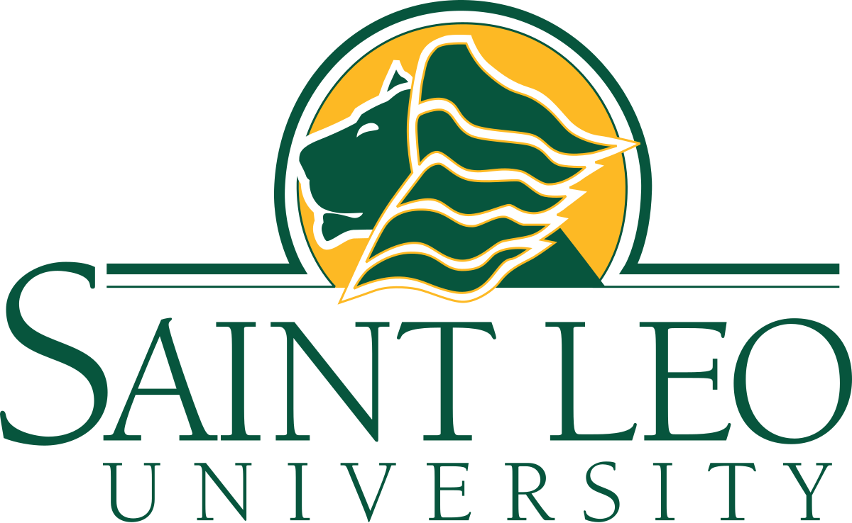 A logo of Saint Leo University for our school profile