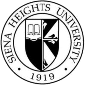 A logo of Siena Heights University for our school profile