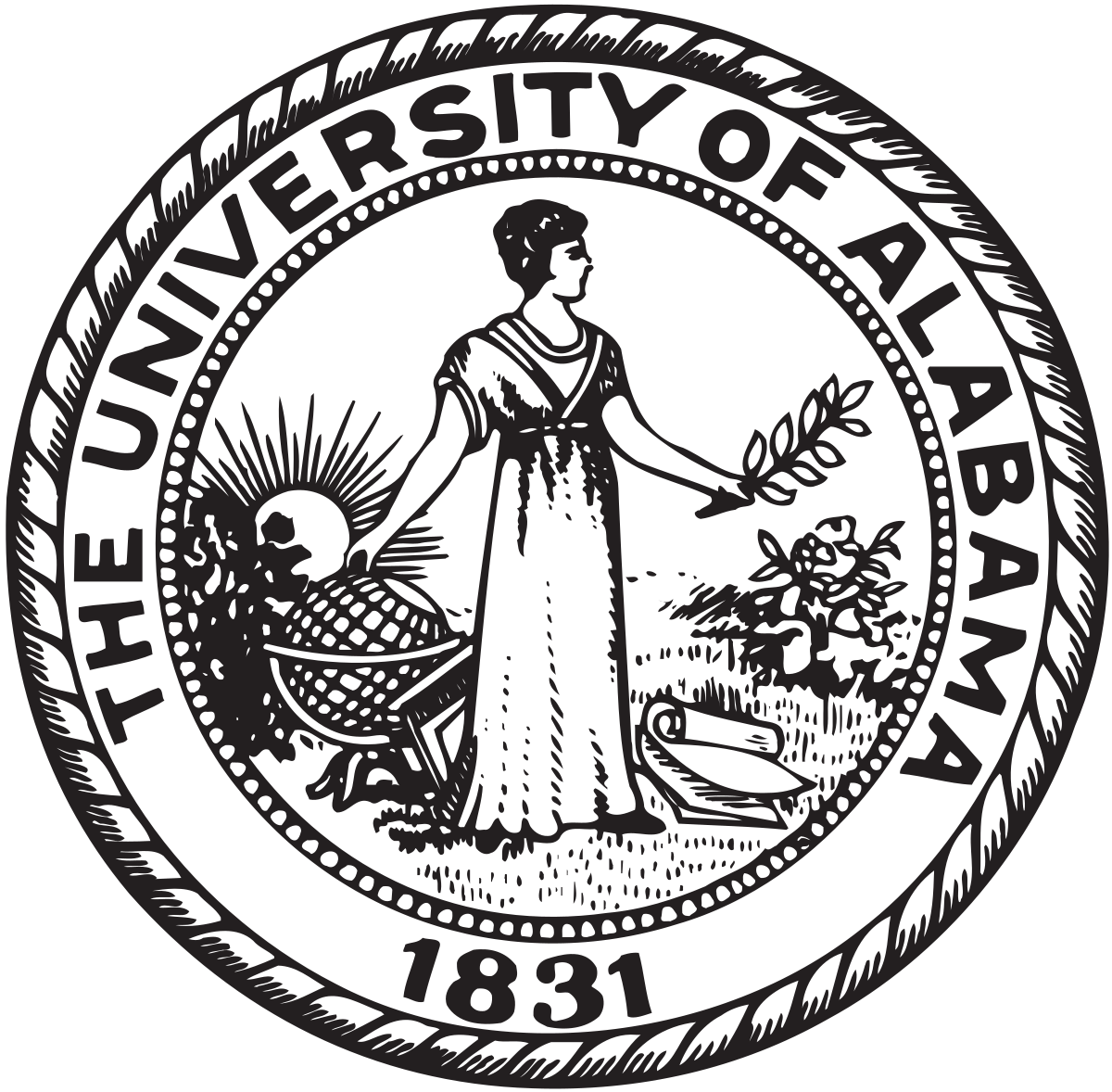 Logo of The University of Alabama for our school profile