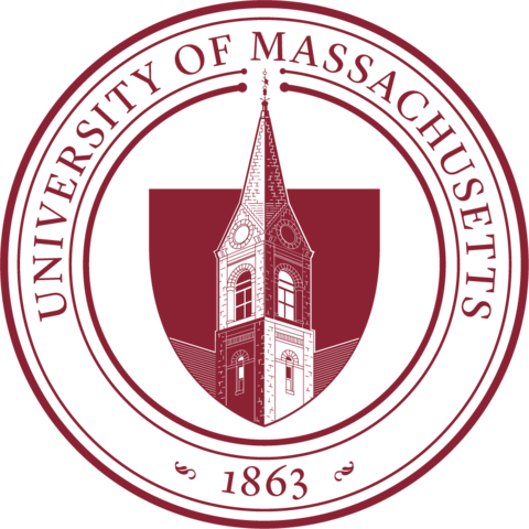 A logo of University of Massachusetts for our school profile