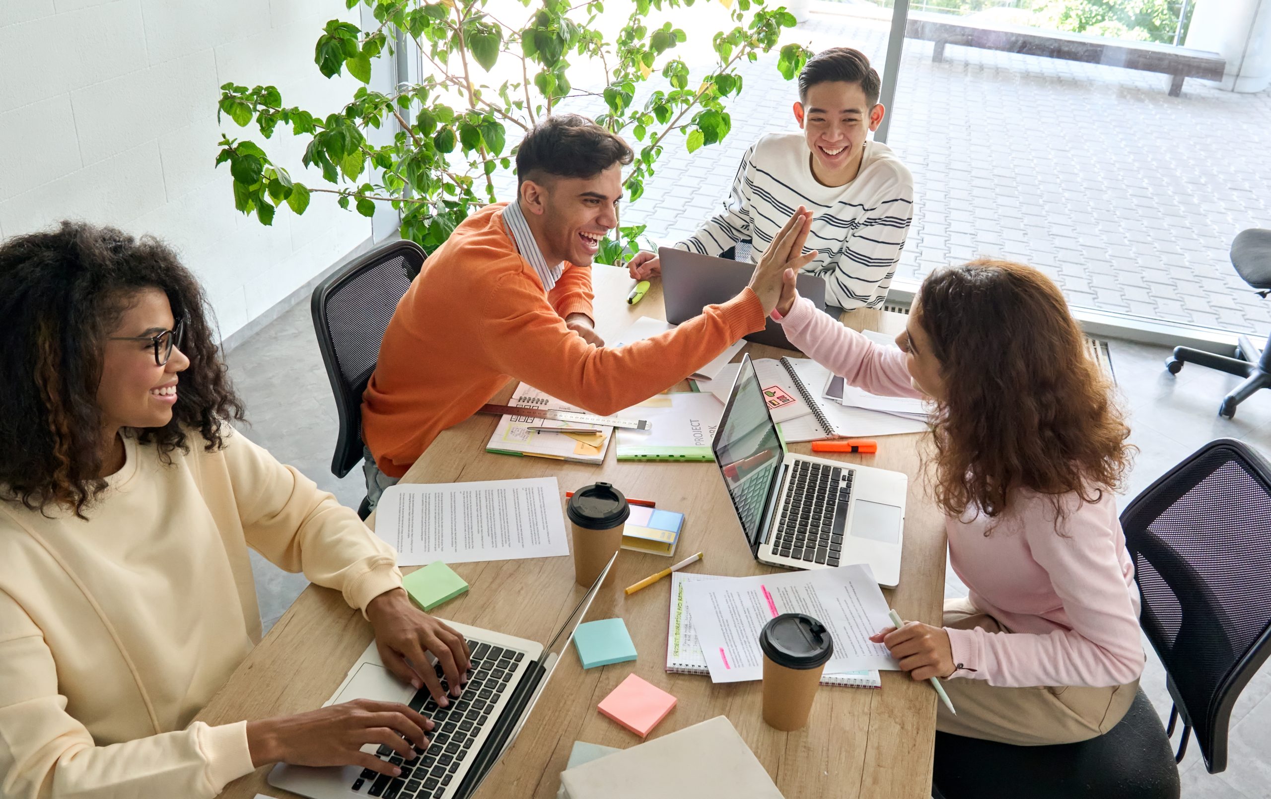 Image of marketing team for our FAQ on What Will My Course Load Be Like If I Earn a Master’s in Marketing Degree Online