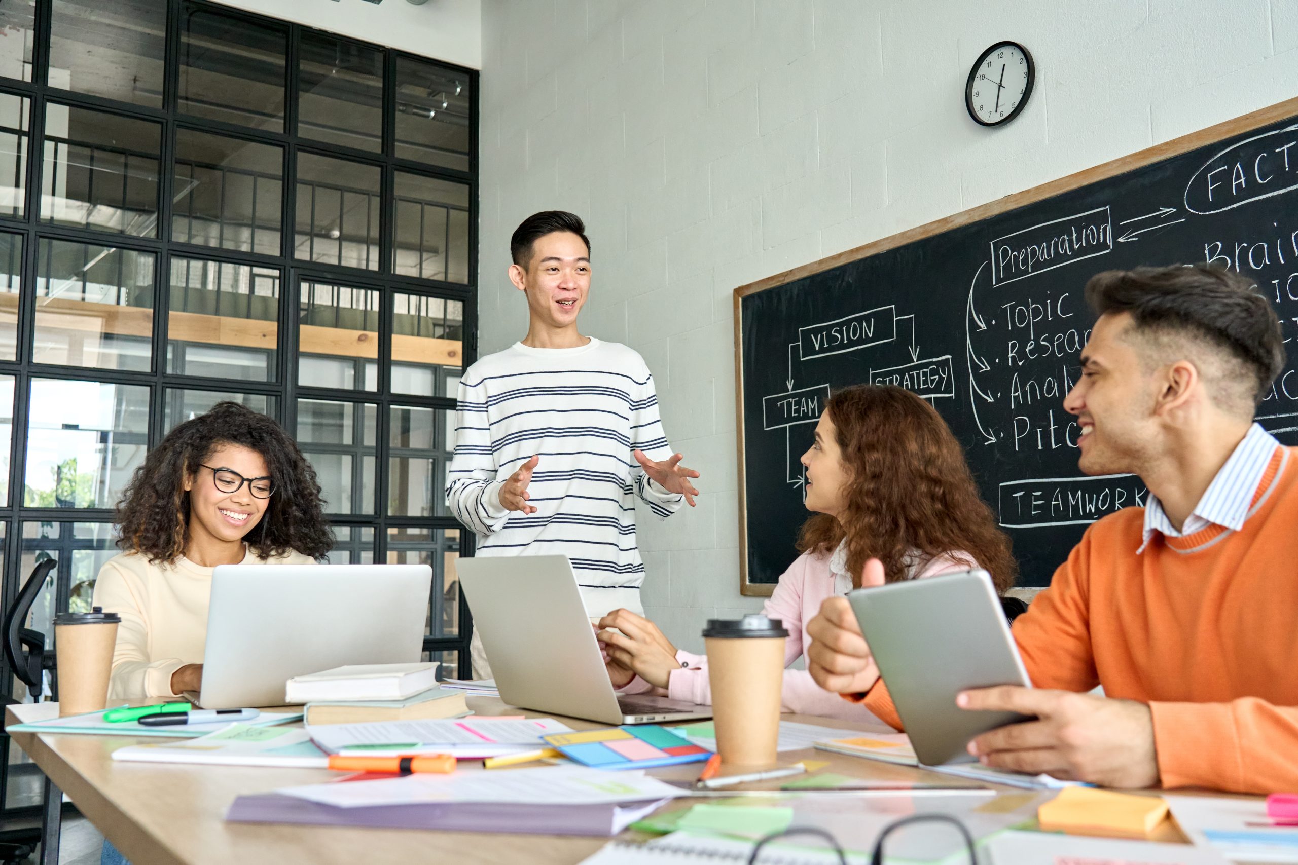 Image of marketing team for our article on 5 High-Paying Careers in the Marketing Field