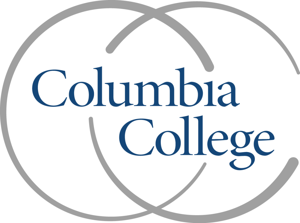 Logo of Columbia College for our ranking of online marketing schools 