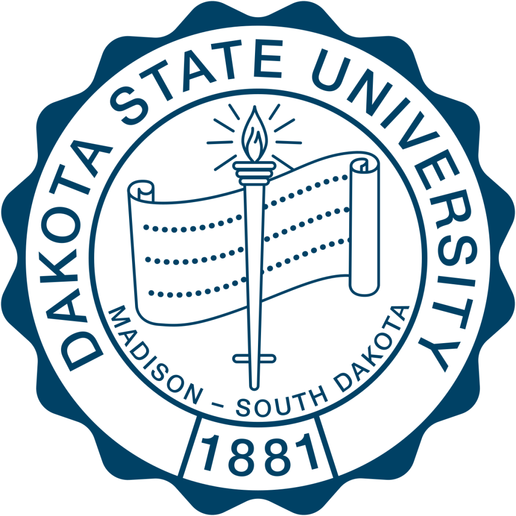 Logo of Dakota State University for our ranking of best online marketing schools