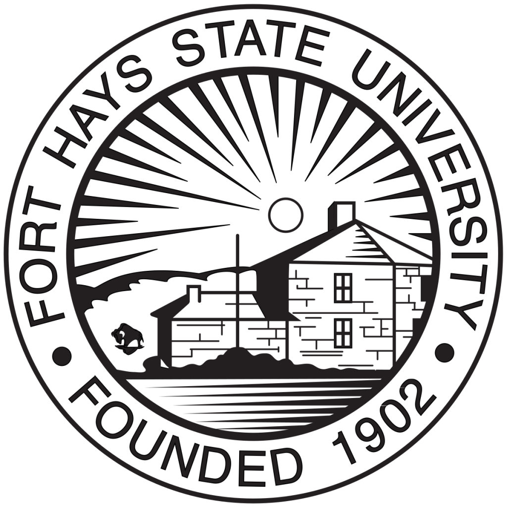 Logo of Fort Hays State University for our ranking of marketing bachelor's degree programs